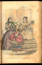 Arthur's Home Magazine April 1860 Fashions