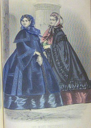 Peterson's Magazine January 1860 Fashions