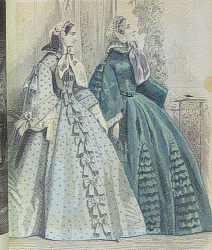 Peterson's Magazine September 1860 Fashions