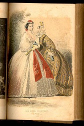 Peterson's Magazine April 1863 Fashions