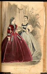 Peterson's Magazine December 1863 Fashions