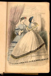 Peterson's Magazine January 1863 Fashions