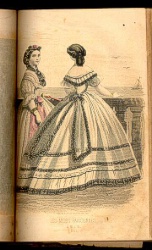 Peterson's Magazine July 1863 Fashions