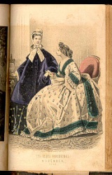 Peterson's Magazine November 1863 Fashions
