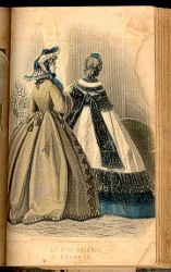 Peterson's Magazine October 1863 Fashions