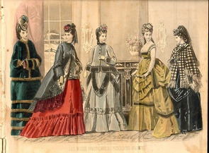 Peterson's Magazine December 1871 Fashions