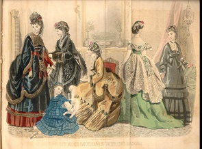 Peterson's Magazine January 1871 Fashions