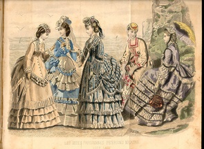 Peterson's Magazine July 1871 Fashions
