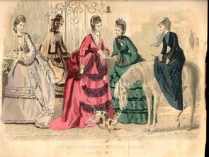 Peterson's Magazine March 1871 Fashions