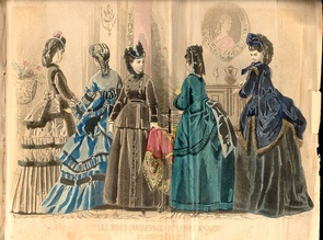 Peterson's Magazine November 1871 Fashions