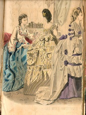 Peterson's Magazine October 1871 Fashions