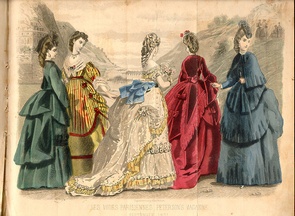 Peterson's Magazine September 1871 Fashions