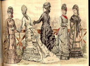 Peterson's Magazine April 1877 Fashions