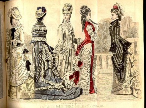 Peterson's Magazine August 1877 Fashions