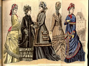 Peterson's Magazine February 1877 Fashions