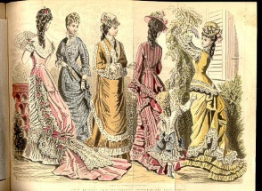 Peterson's Magazine June 1877 Fashions