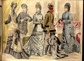 Peterson's Magazine March 1877 Fashions