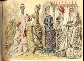 Peterson's Magazine May 1877 Fashions