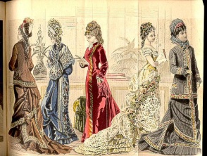 Peterson's Magazine October 1877 Fashions