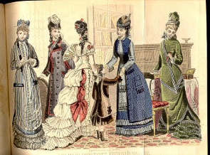 Peterson's Magazine September 1877 Fashions