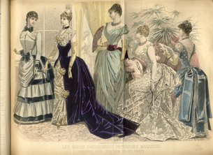 Peterson's Magazine January 1886 Fashions