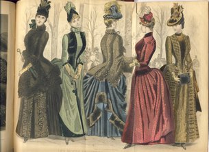 Peterson's Magazine November 1886 Fashions