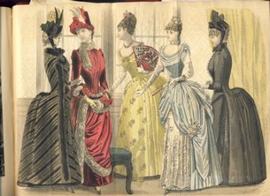 Peterson's Magazine December 1886 Fashions
