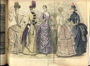 Peterson's Magazine May 1886 Fashions