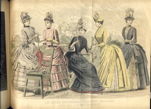 Peterson's Magazine June 1886 Fashions