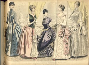 Peterson's Magazine July 1886 Fashions