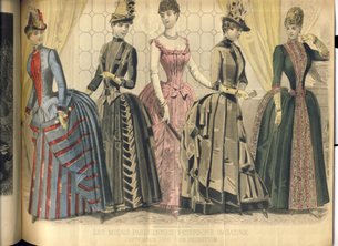 Peterson's Magazine September 1886 Fashions