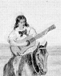 St Nicholas Antique Guitar Picture 1894