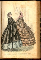 Arthur's Home Magazine September 1860 Fashions