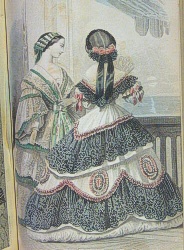 Peterson's Magazine June 1860 Fashions
