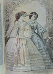 Peterson's Magazine May 1860 Fashions