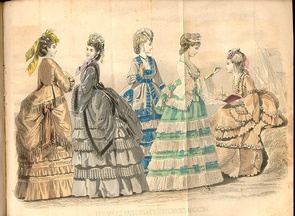 Peterson's Magazine May 1871 Fashions
