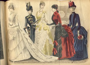 Peterson's Magazine October 1886 Fashions
