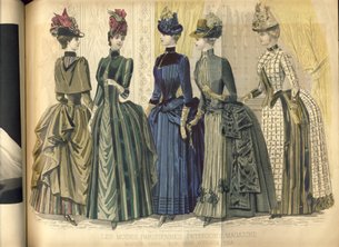 Peterson's Magazine March 1886 Fashions