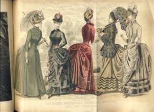 Peterson's Magazine April 1886 Fashions